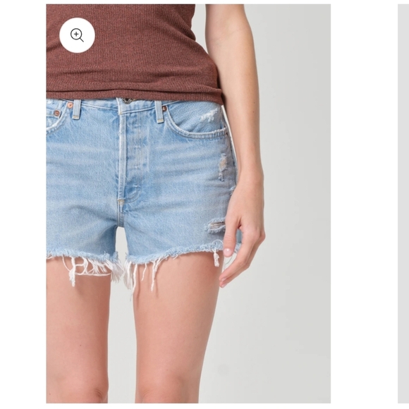 Agolde, Parker Vintage Cut Off Short, In Swapmeet, SIZE 30 - Picture 6 of 7